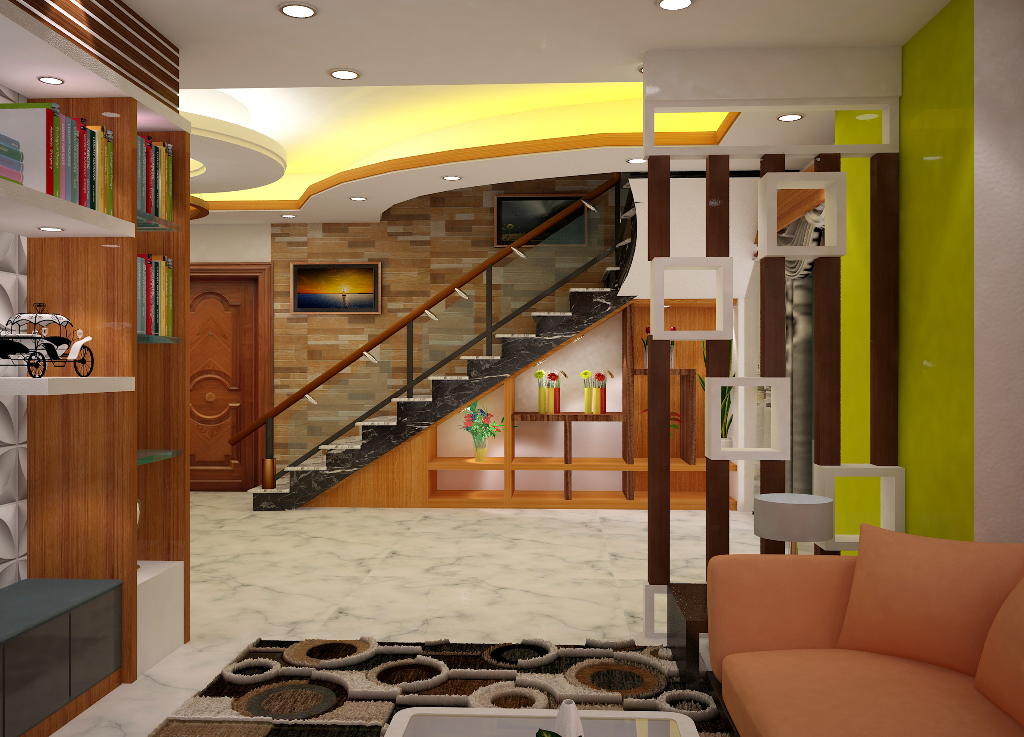 Flat Interior / Residential Interior-1