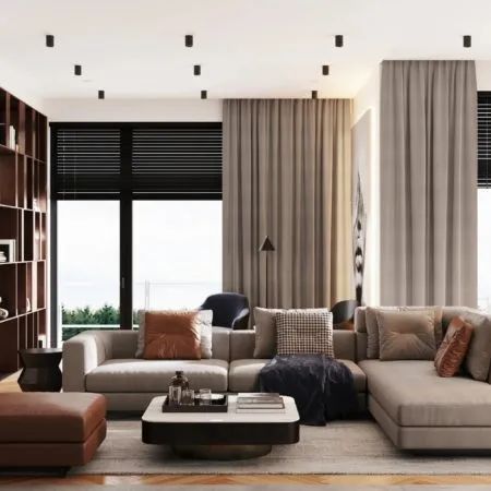 轻奢高级灰公寓丨俄罗斯设计工作室 Gennady Shmidt-56