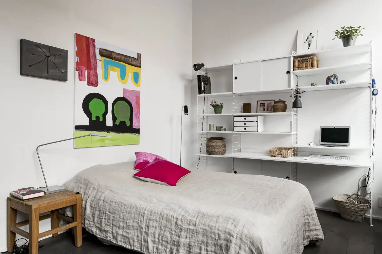 瑞典工业风公寓 | 湖畔旧厂房的华丽转身-12