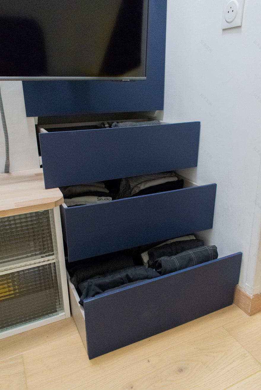 巴黎16区13平米女仆房空间优化项目丨法国巴黎-56