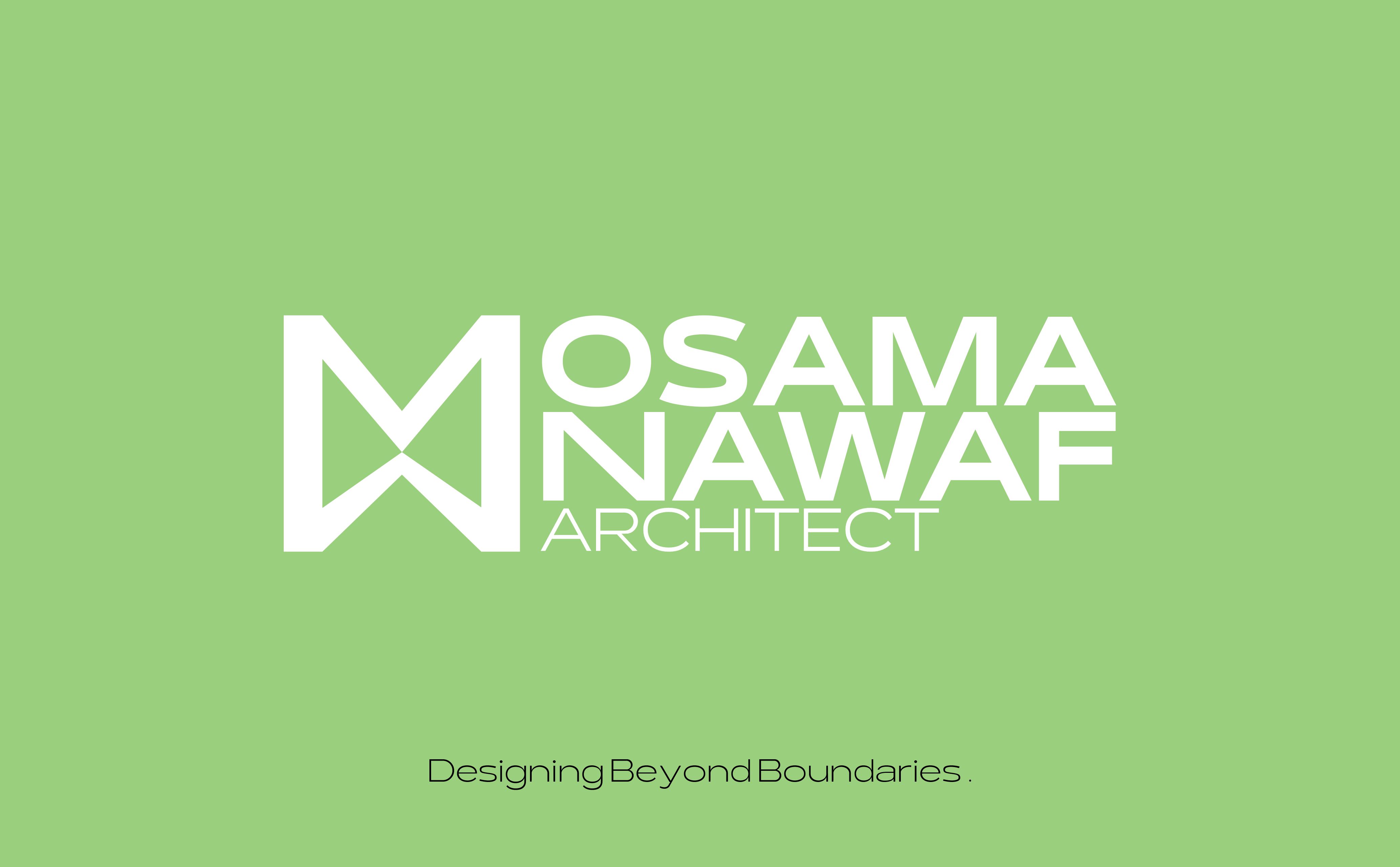 OSAMA NAWAF 建筑品牌 LOGO 设计与视觉识别-6