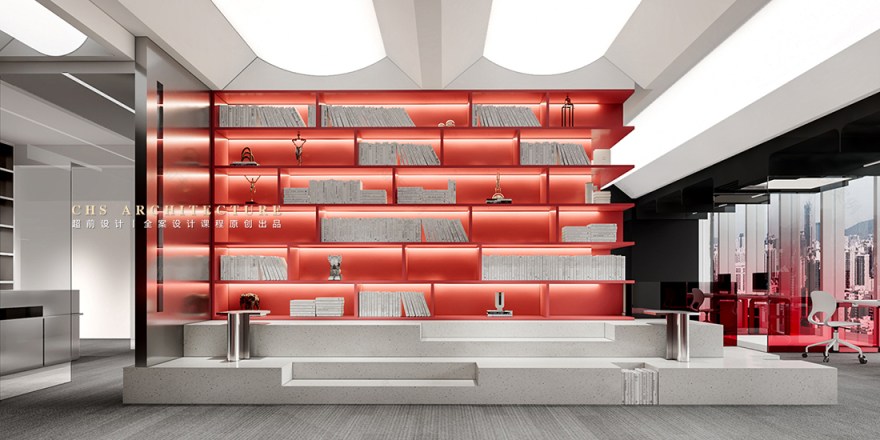 如日方升·办公室原创全案设计丨超前设计-28