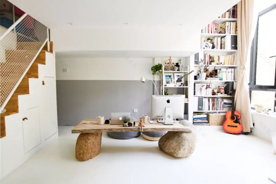 76㎡小户型变三层复式,丹子主妇的室内设计奇迹-53