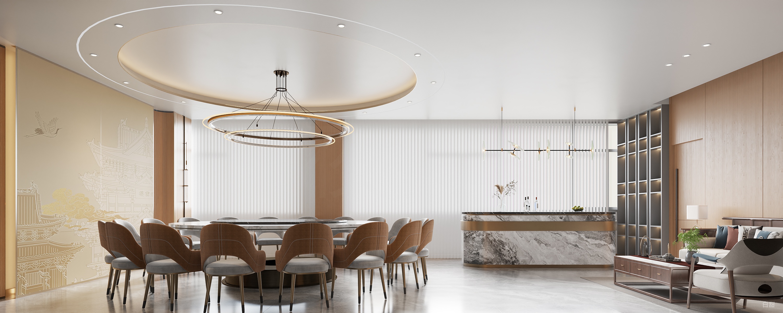 一隅静谧，办公空间的诗意叙事-3