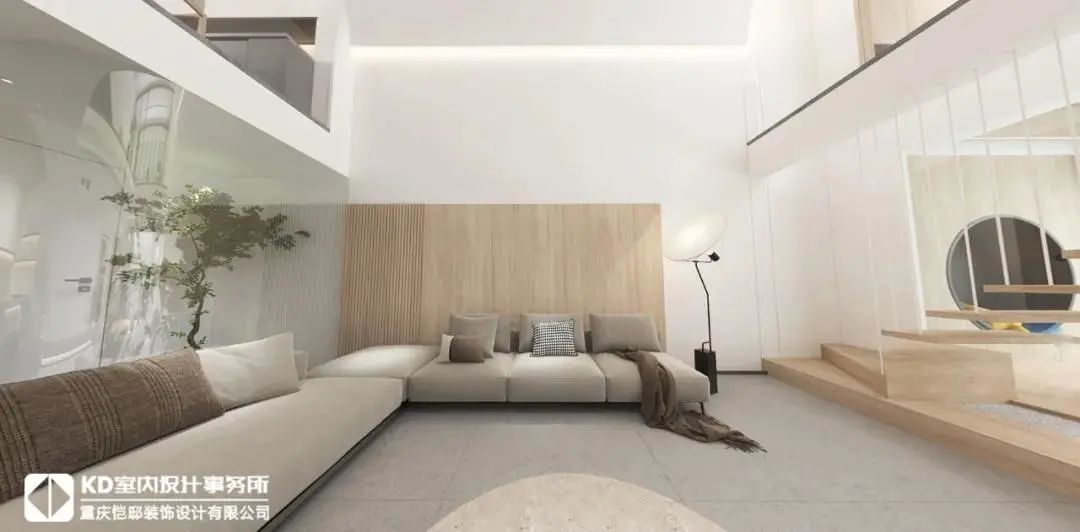 重庆渝北海悦蓝庭 | 侘寂风中的三代同堂生活-33