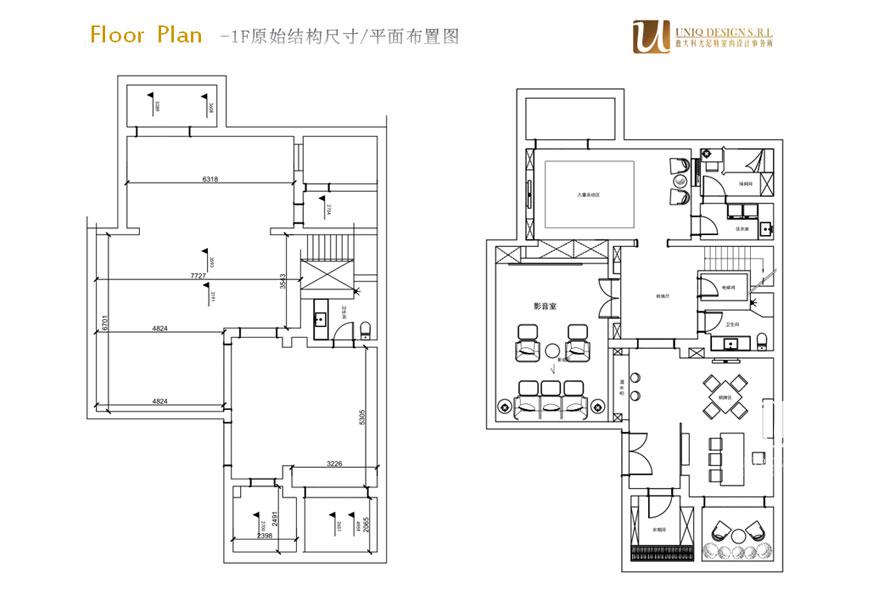 大华伊斐墅500㎡新古典风格-11