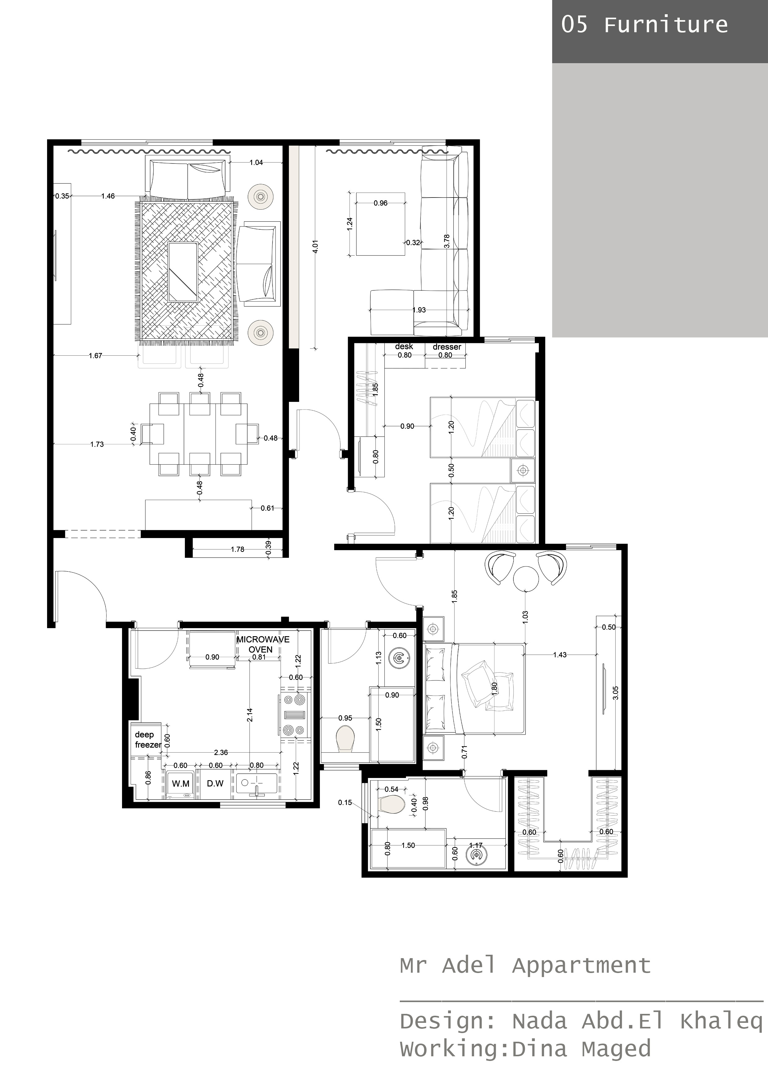 Shop Drawing for an appartment-6