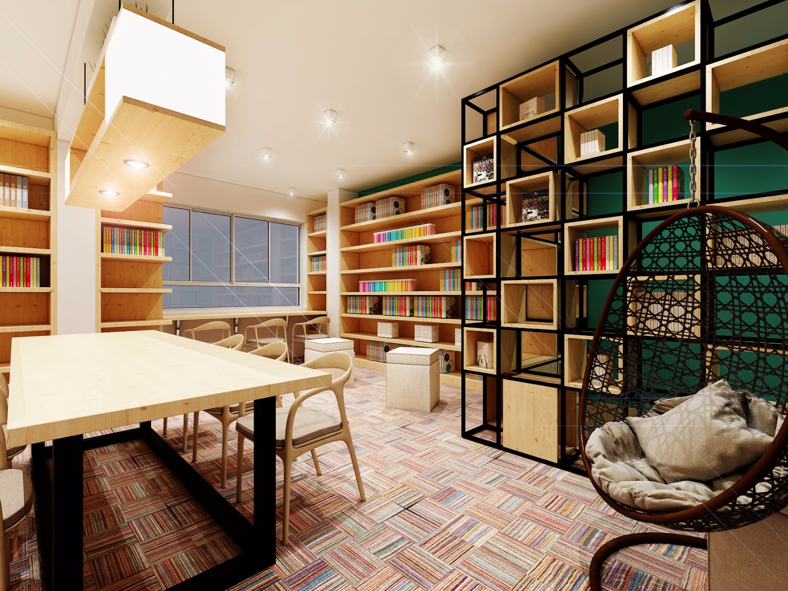 简约而不简单，枫林书店打造温馨阅读空间-10