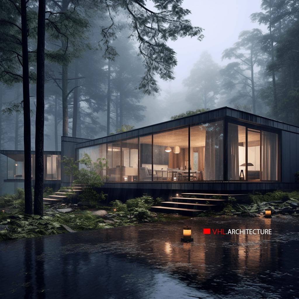 Villa in the forest by VHLArchitects-0