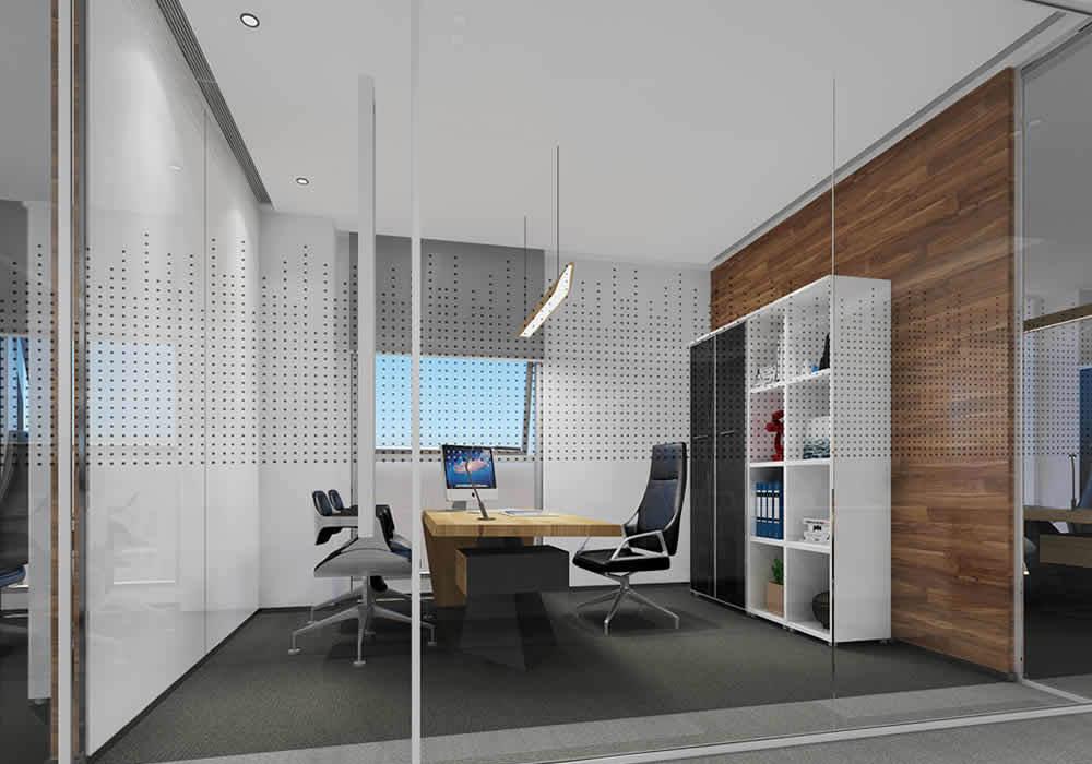 科伦药业现代简约办公室设计-16