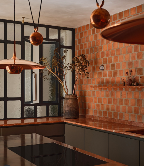 马德里250㎡私宅：复古与现代的瓷砖狂想曲-11