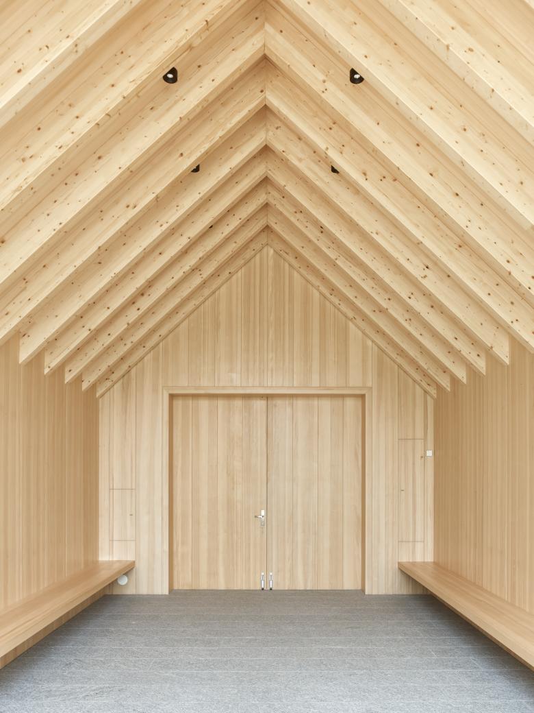 Kurt Hörbst Architekturfotografie丨Aufbahrungshalle Mörtschach丨奥地利-16