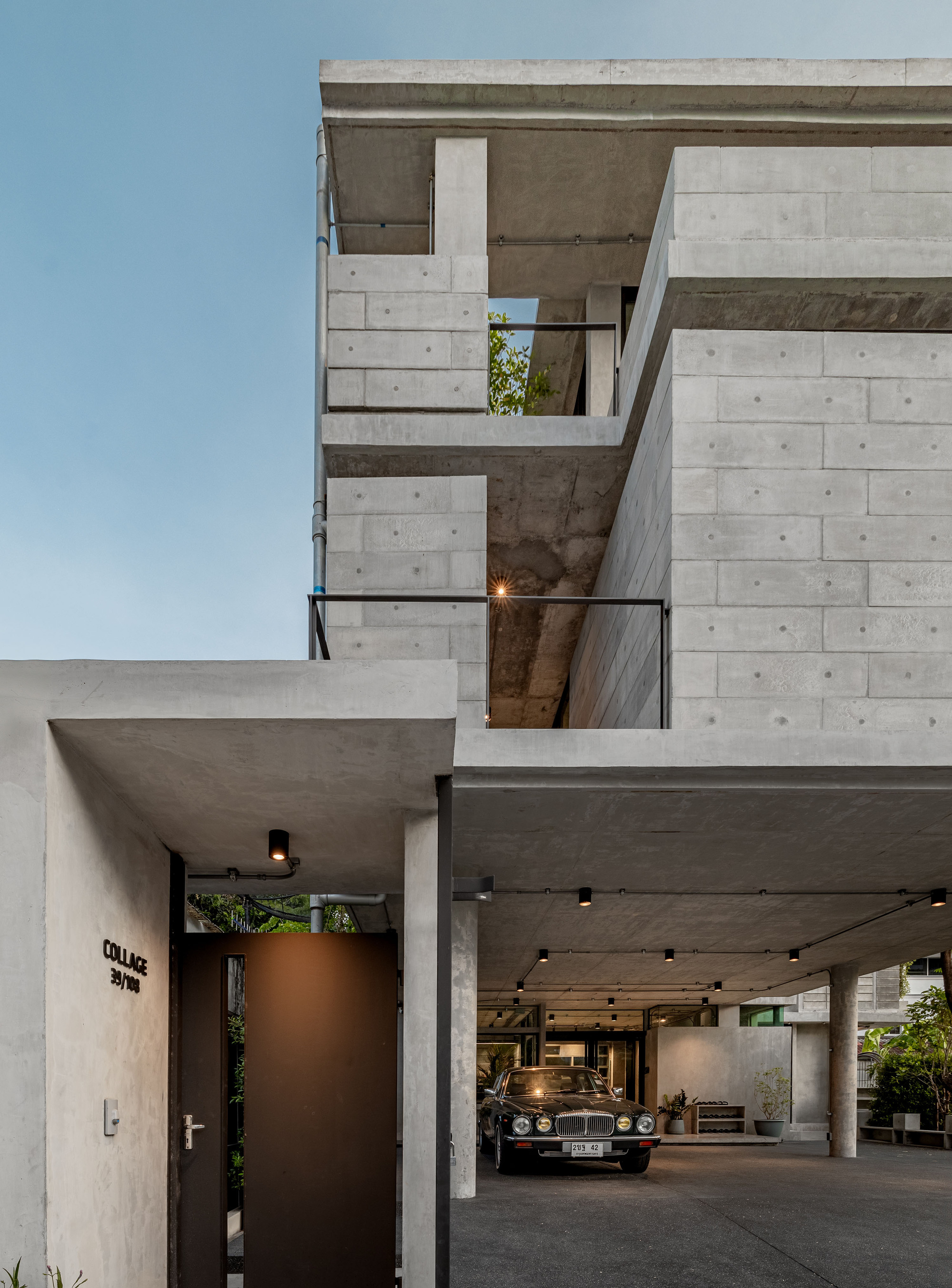 混凝土拼贴办公室丨泰国曼谷丨COLLAGE DESIGN STUDIO-20