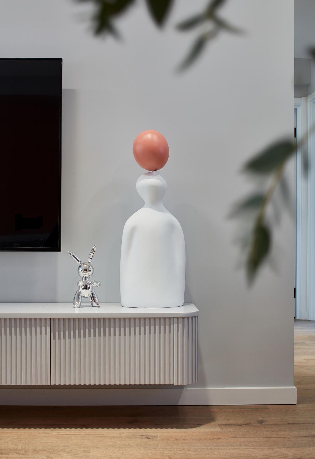 三代人的温馨爱马仕橙蓝跳色空间-4