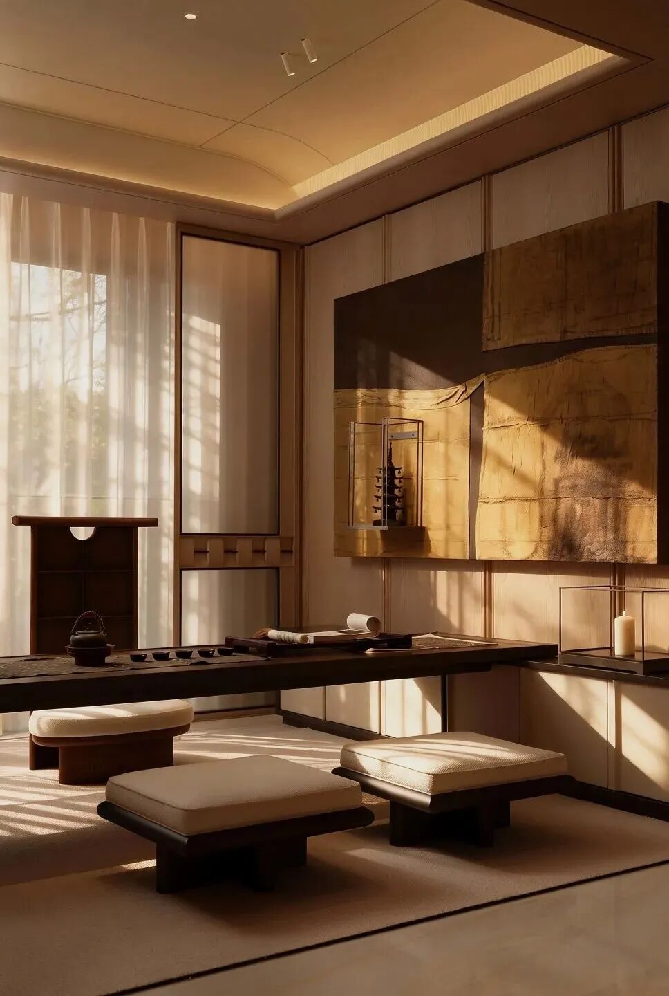 麓湖·天琴澄音丨中国成都丨万华集团室内设计中心,澍田设计,万华同人艺社-7