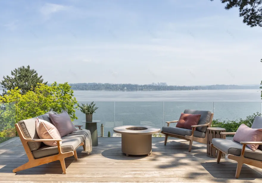 湖光山色间的宁静雅居丨美国华盛顿丨DeForest Architects-10