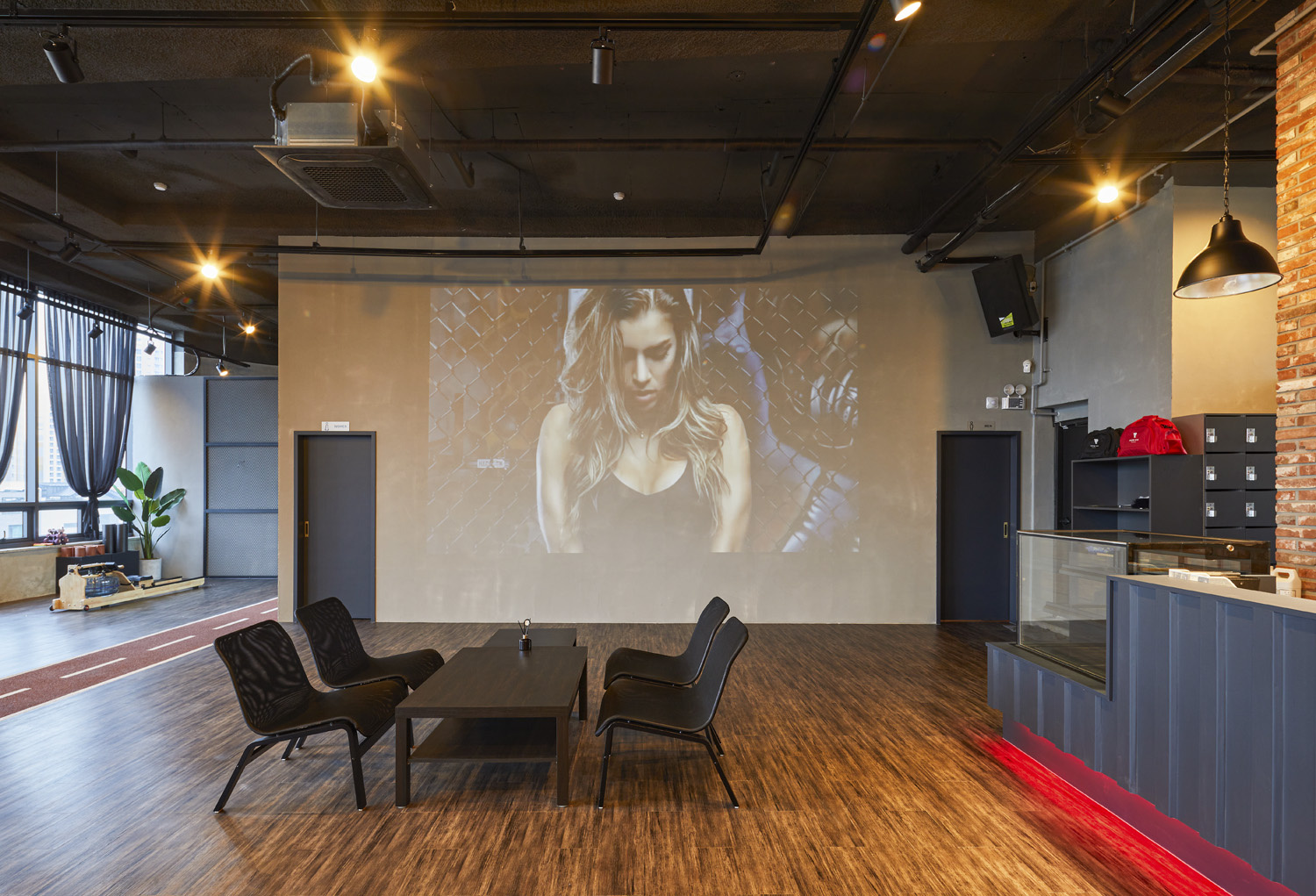 简约 95 平米健身中心，专业室内设计展现空间魅力-12