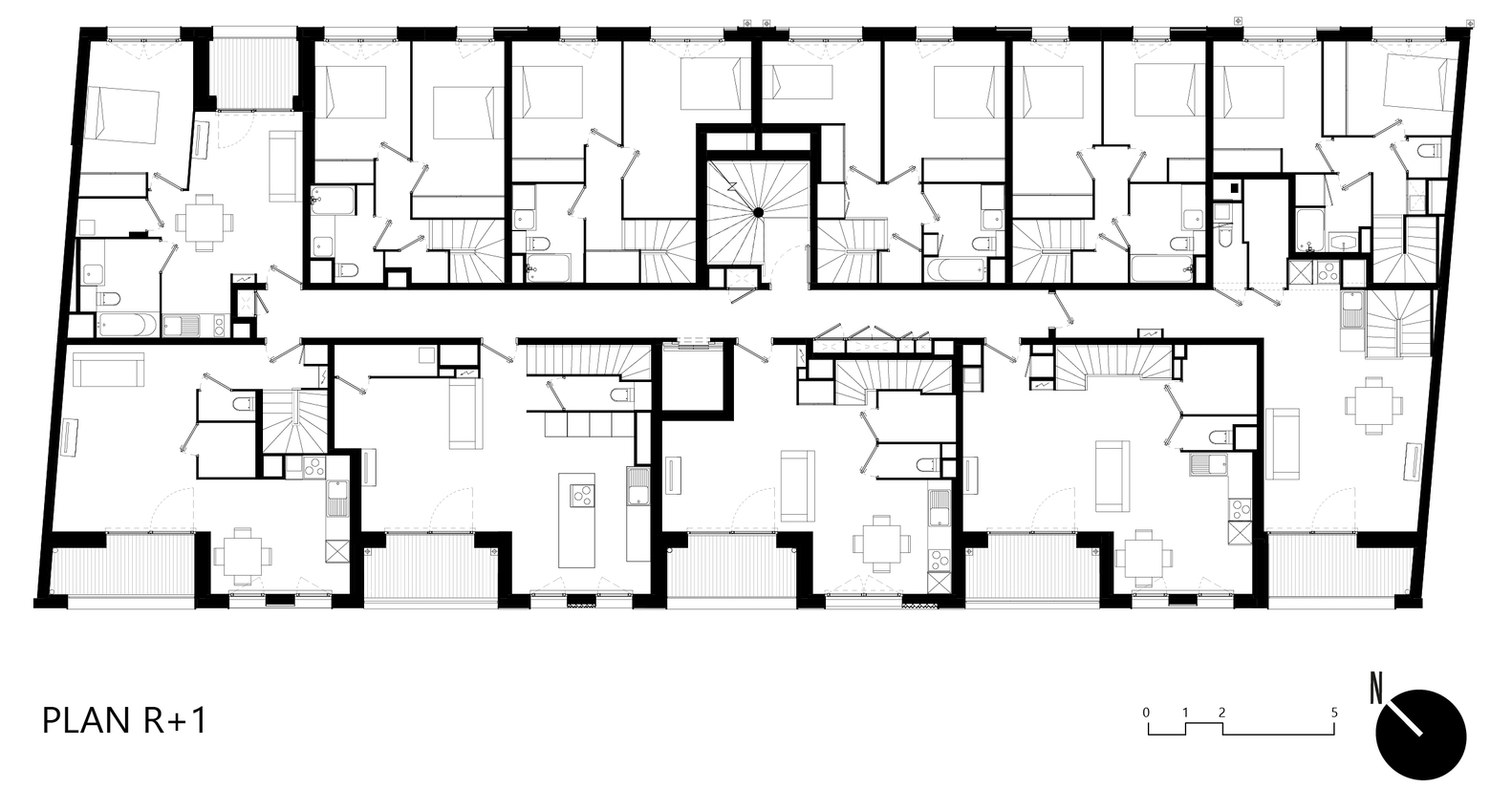 法国图卢兹公寓建筑丨Taillandier Architectes Associés-42