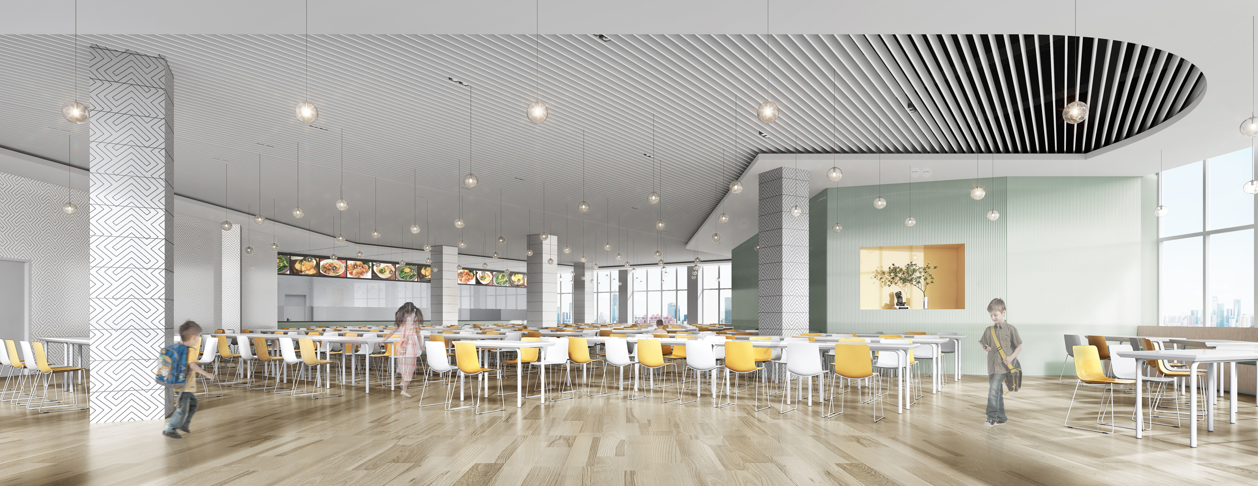 广州沙步铁一学校室内方案丨中国广州-12