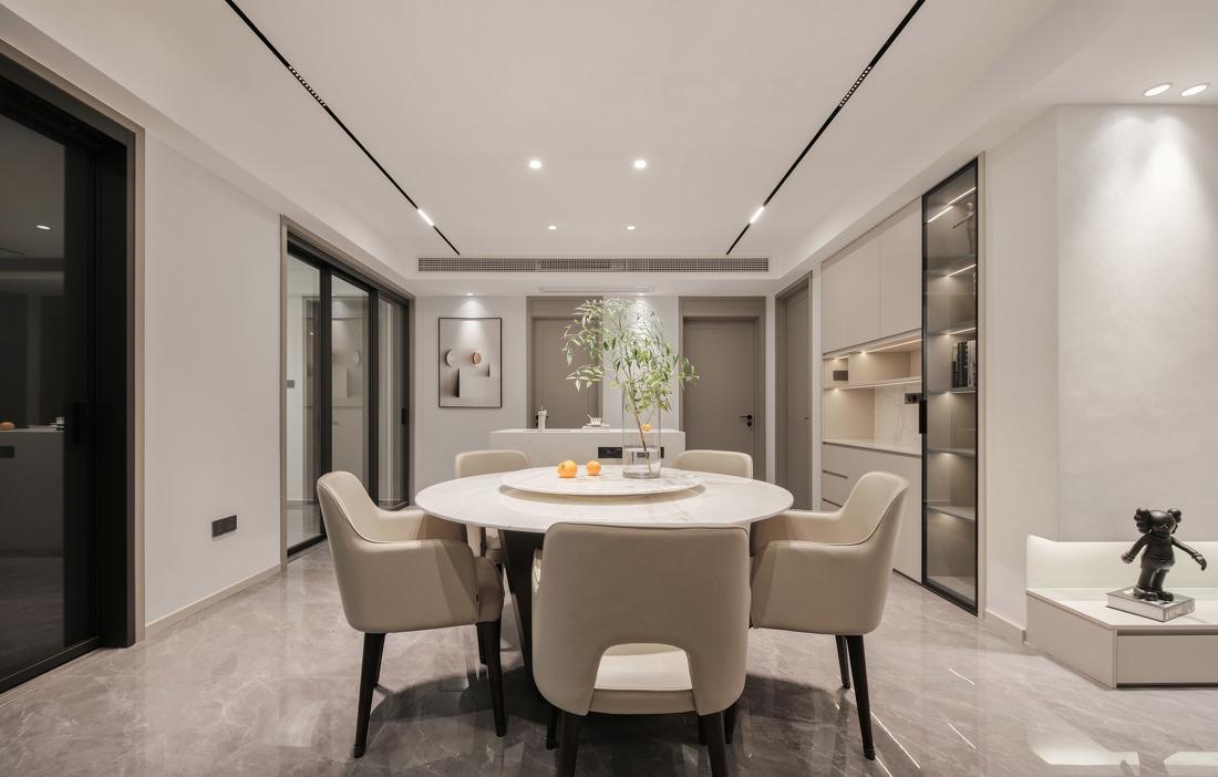 150㎡极简大平层设计-18