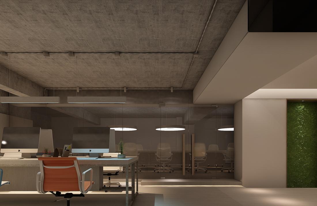 
极简 办公空间 -12