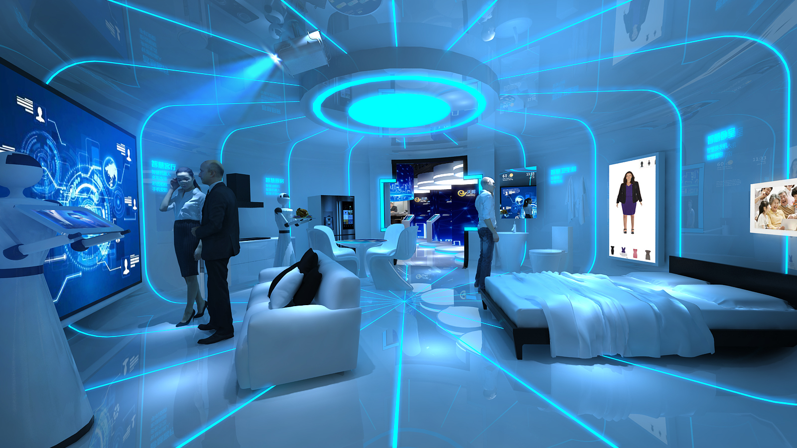 中国电信展厅-6