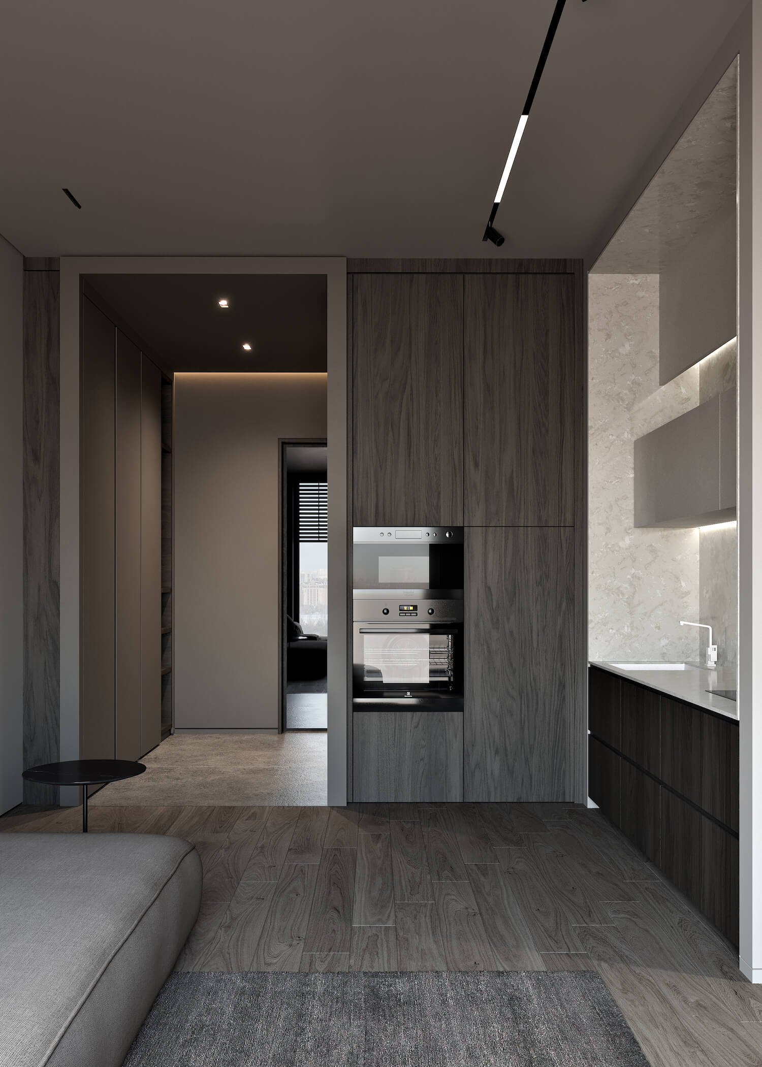 阿斯塔纳的单身公寓丨哈萨克斯坦丨Kvadrat Architects-4