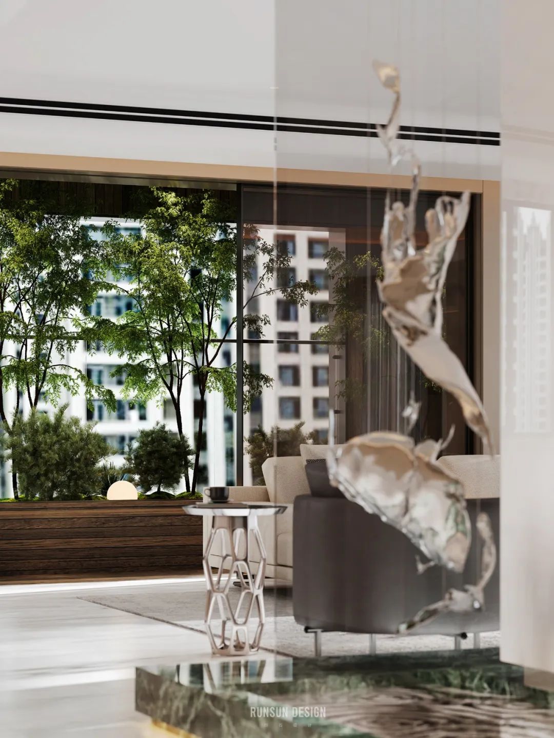 绿意盎然,城市秘境 · 朗石设计温州瓯江峯汇私宅丨中国温州-25