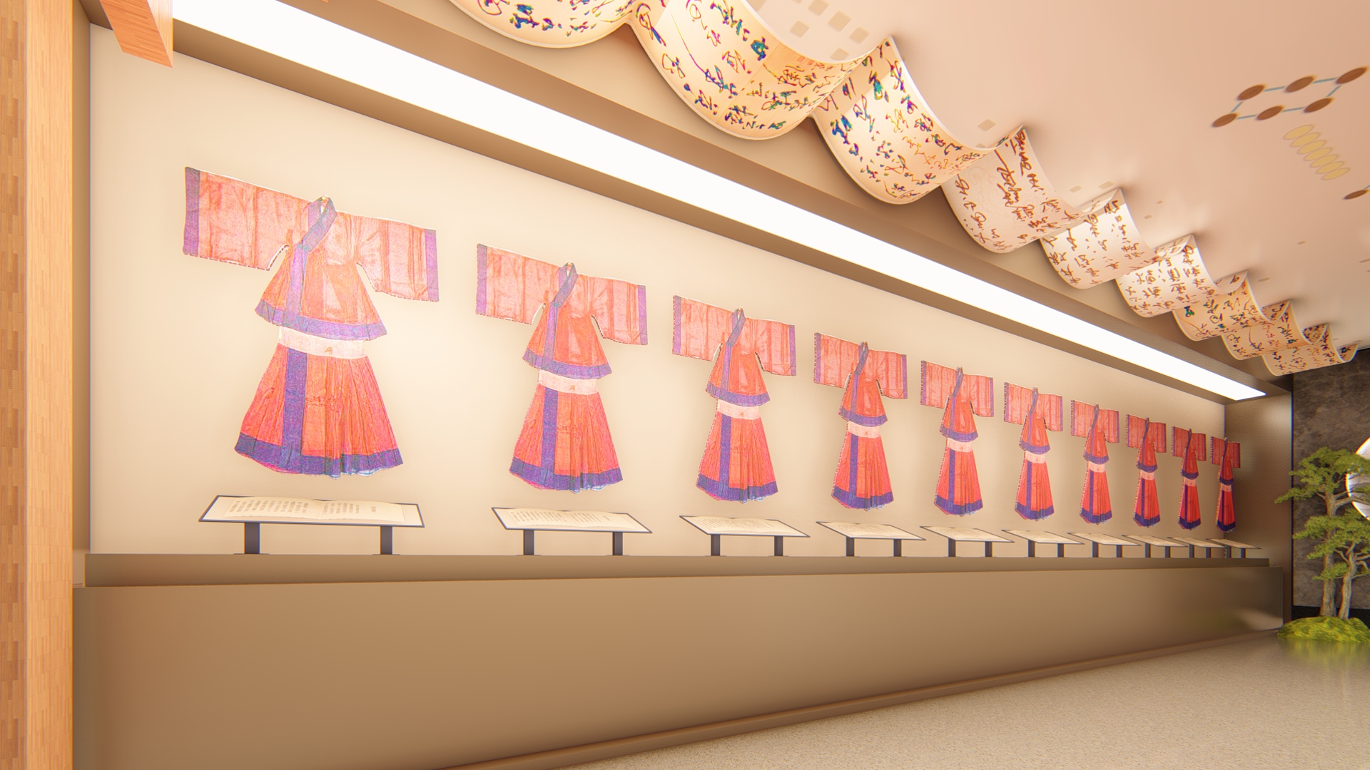 汉服体验馆设计效果图-8