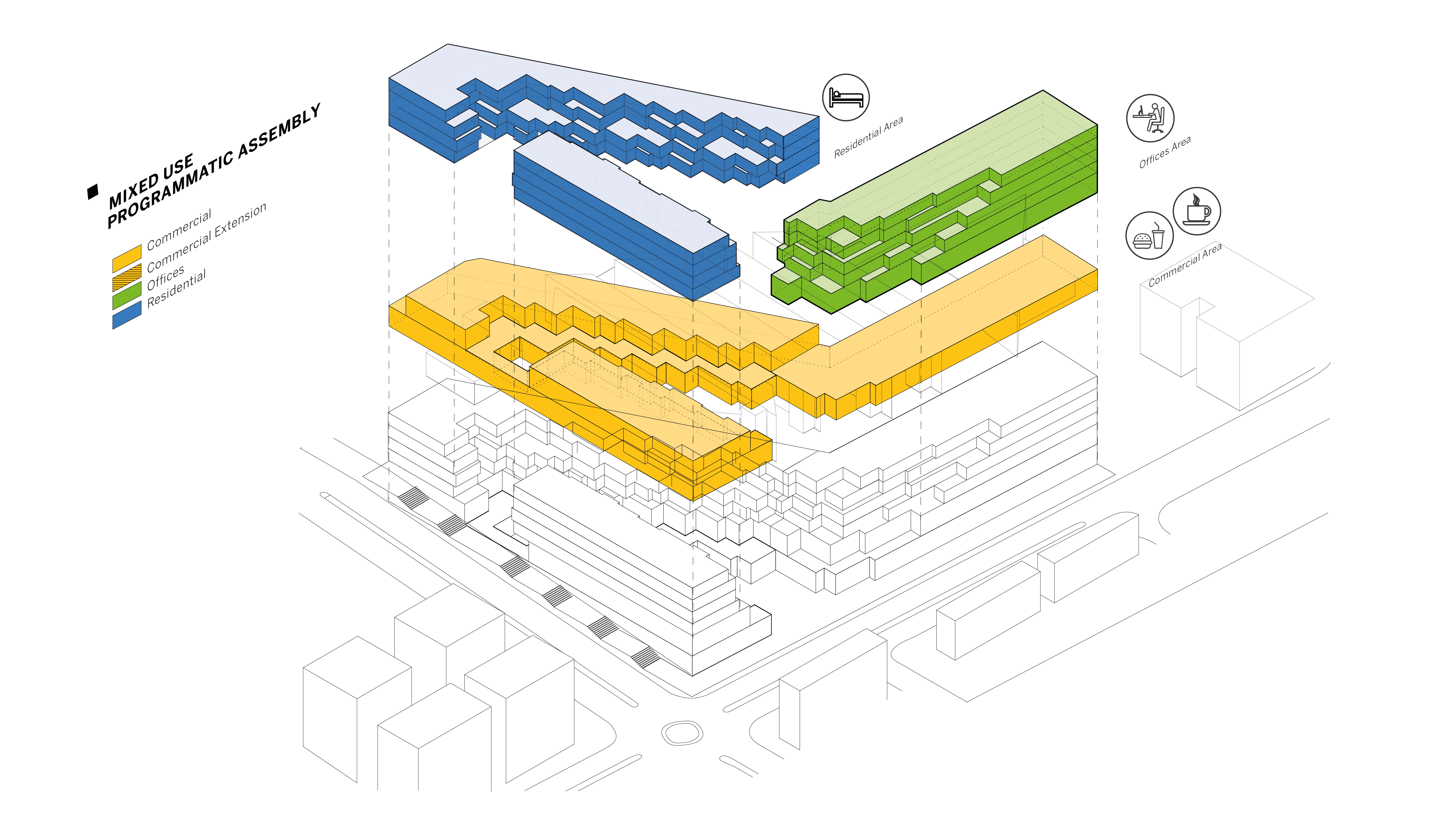 N'5 | 黎巴嫩贝鲁特市中心的绿色办公住宅综合体-20