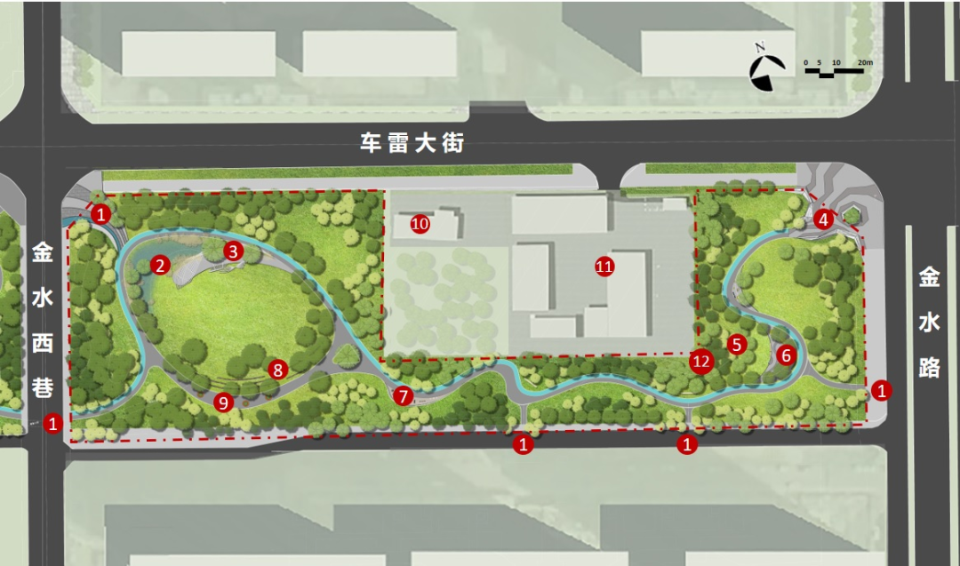 渭南市车雷公园（一期）及地下停车场丨中国渭南丨清华大学建筑设计研究院有限公司-62