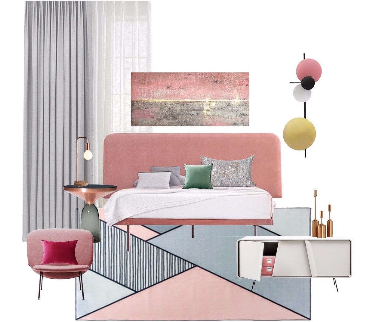 杭州铂享酒店软装设计方案&效果图&落地实景-12