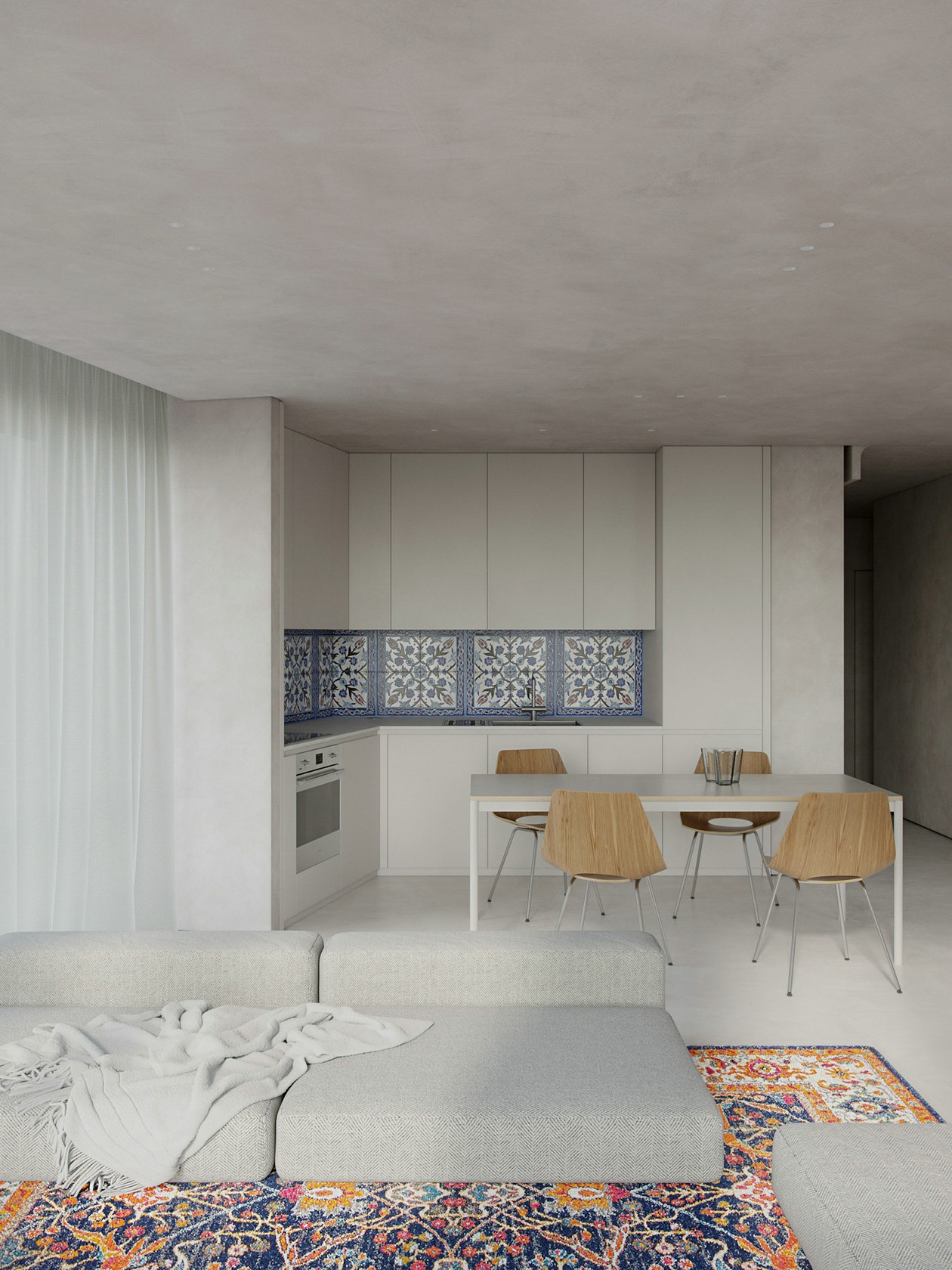 浅色系公寓设计-2