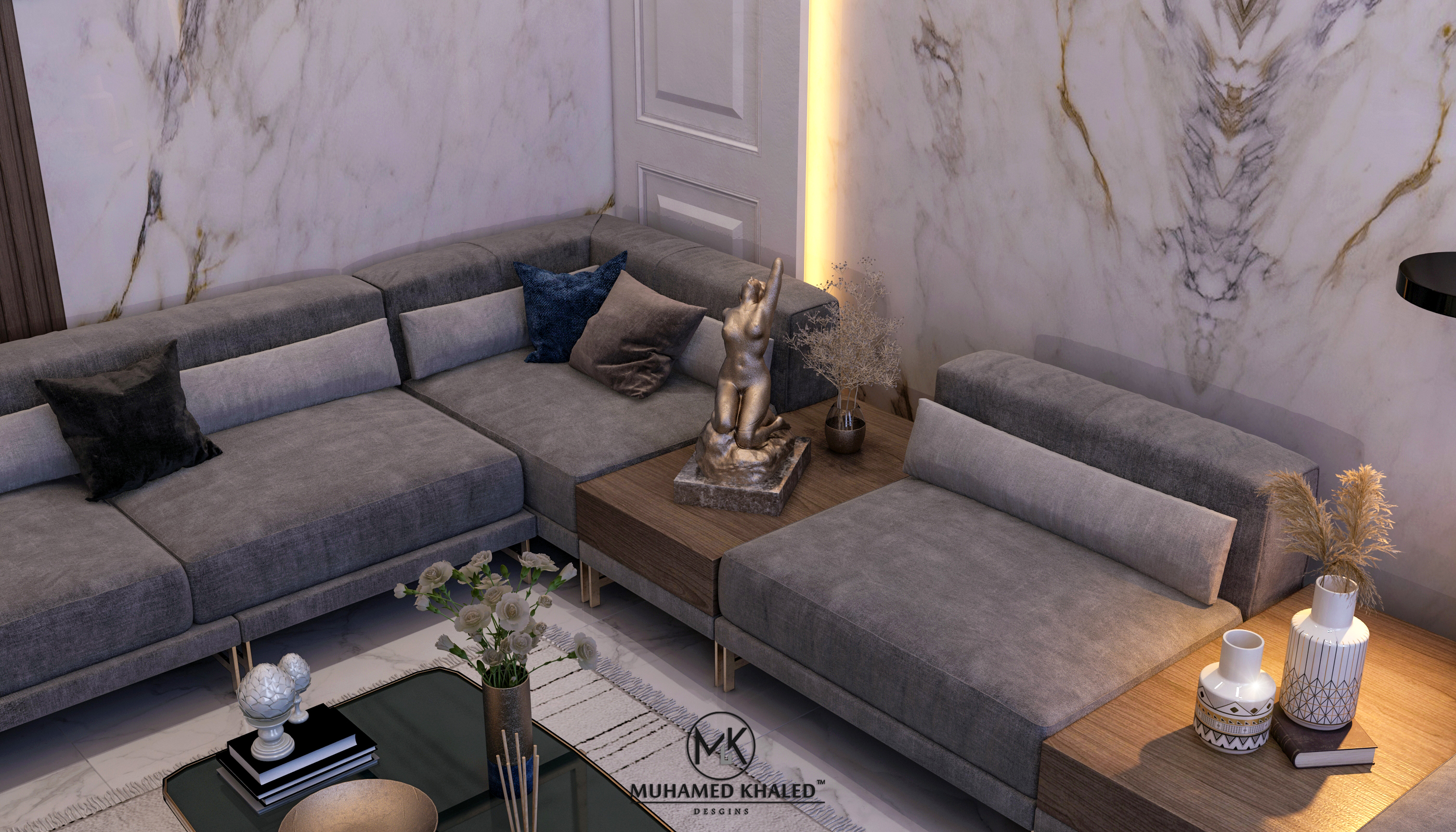 家庭坐姿设计丨Muhamed Khaled-10