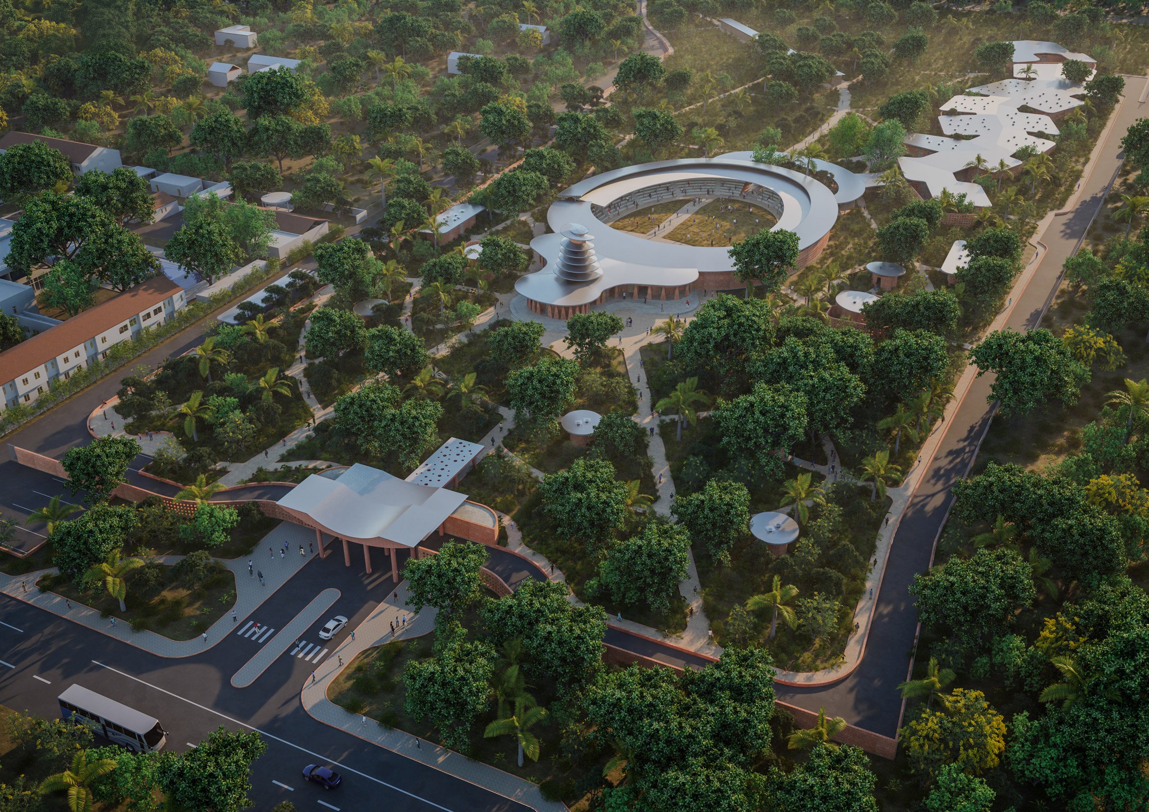Kéré Architecture unveils design for cultural centre in Togo-3