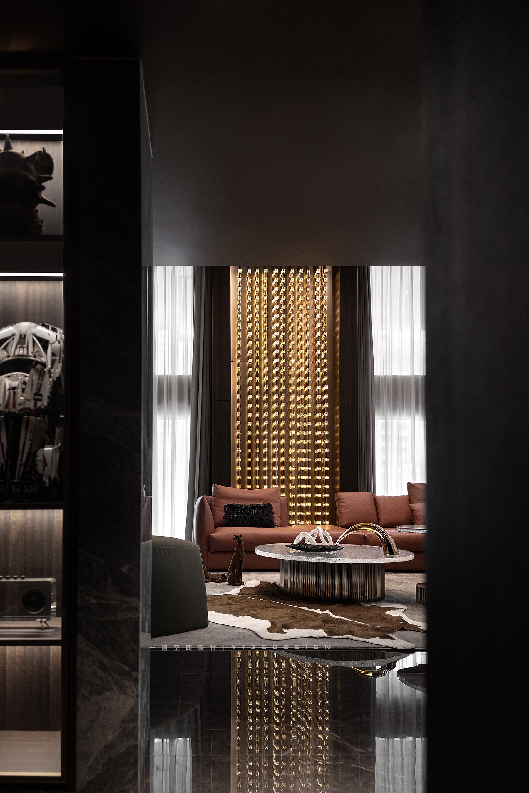 现代轻奢杭州跃层住宅设计丨中国杭州丨赵艺哲设计工作室-15