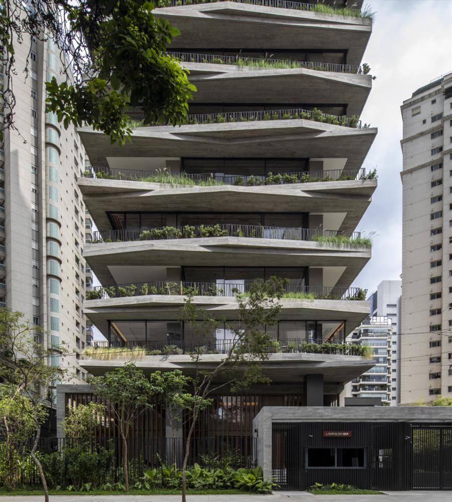 巴西豪华公寓设计,现代风格与自然元素完美融合-3