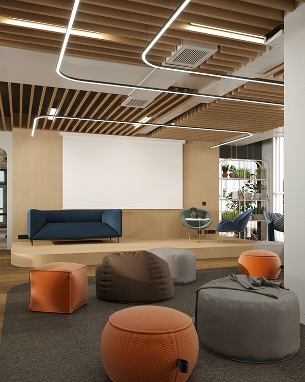 735㎡简约风办公空间设计-15