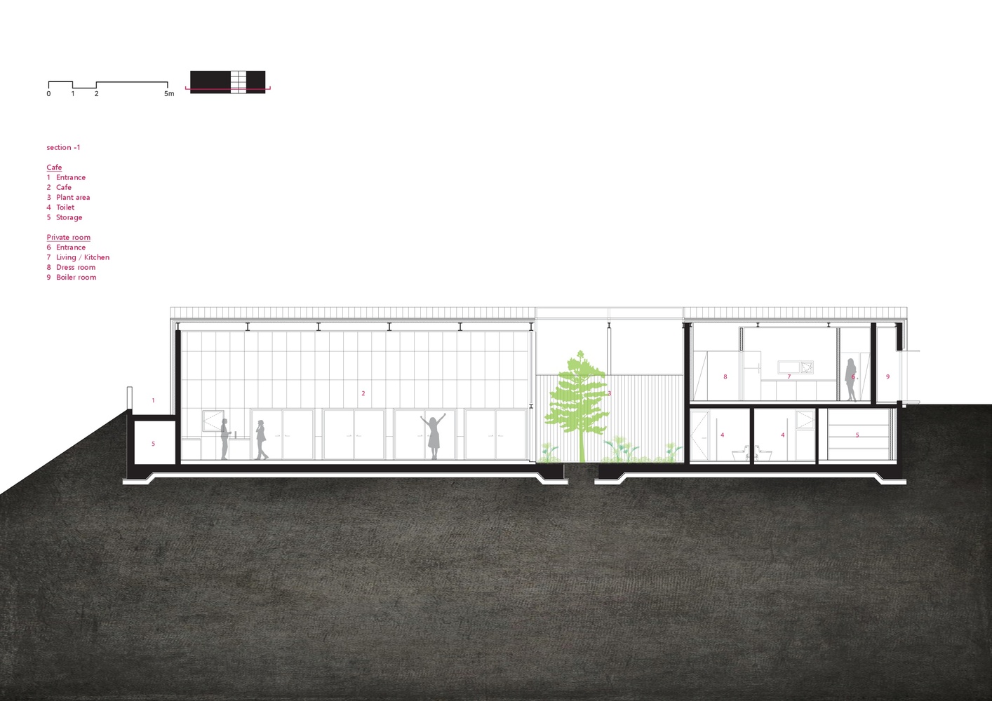 融入自然的简约咖啡馆-95