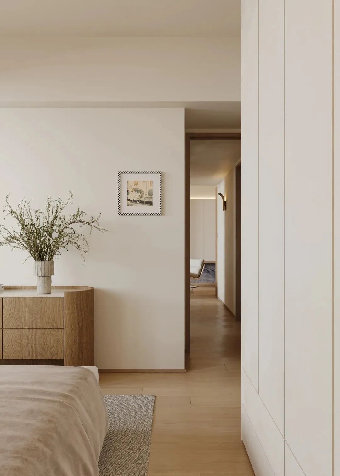 Color/松弛感｜香港760呎奶油色空间升级改造-18