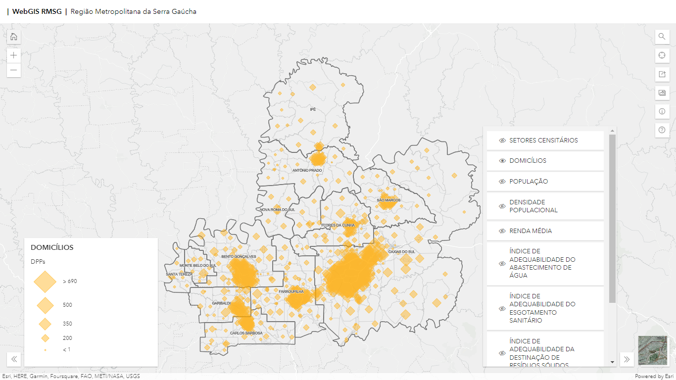 WebGIS RMSG · 区域规划地理可视化平台丨巴西南里奥格兰德-11