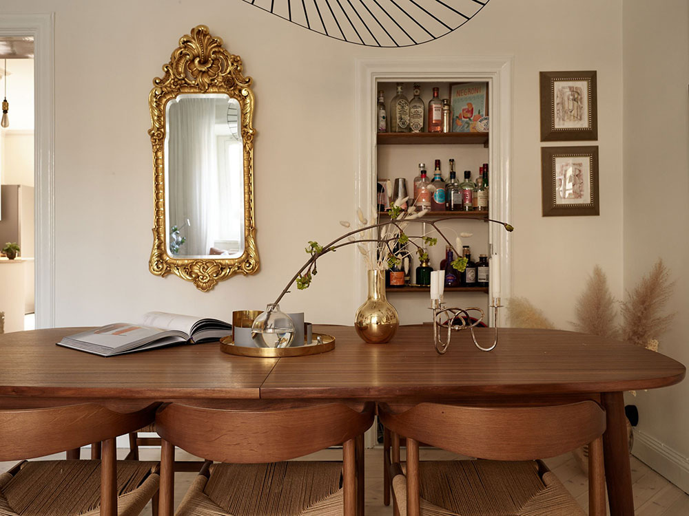 暖阳映照的斯德哥尔摩公寓-5