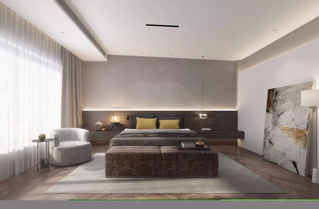 现代苏州万科大家三口之家,轻西式生活空间-46