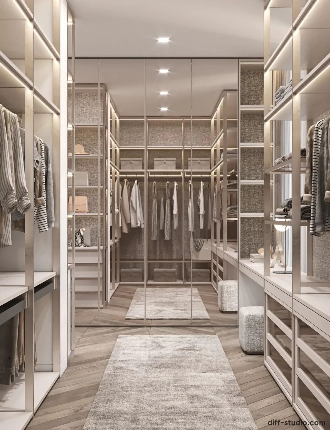 乌克兰基辅 1600㎡新古典奢华大宅丨Diff.Studio-74