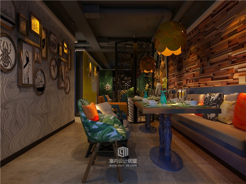 【品筑最新动态】爱尚虾塘沈阳主题餐厅设计-22