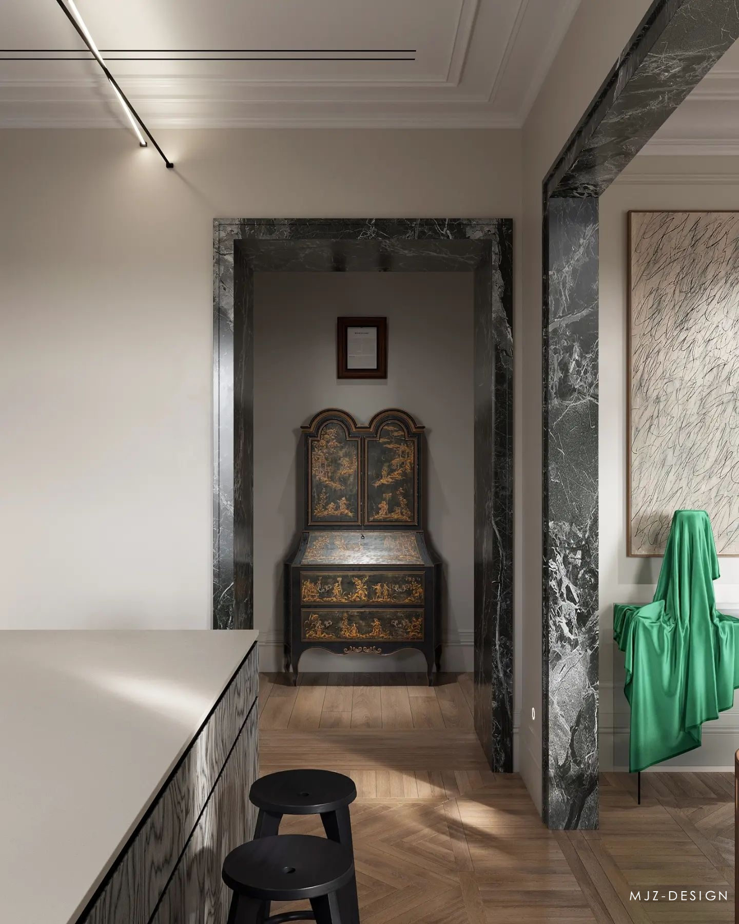 MOHOHUAYA HOUSE丨俄罗斯莫斯科丨YUNONA NEZVANKINA DESIGN-20