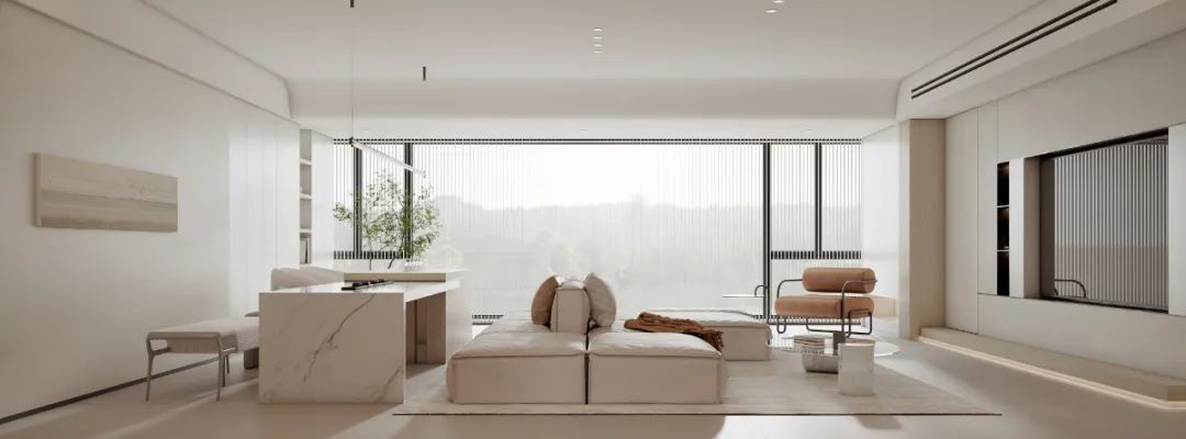 奶油系风格设计,打造舒适温馨之家丨中国长沙丨周笙笙建筑装饰设计-22