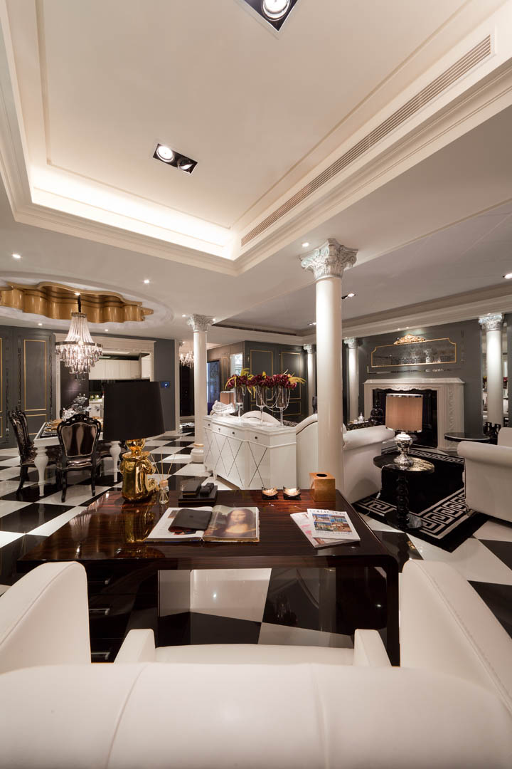 玄武设计_中央公园豪华样板房-18