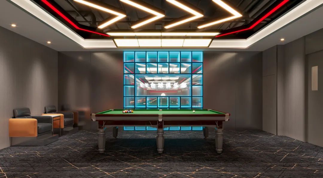 VV台球俱乐部丨中国六安丨安徽印空间设计事务所-21