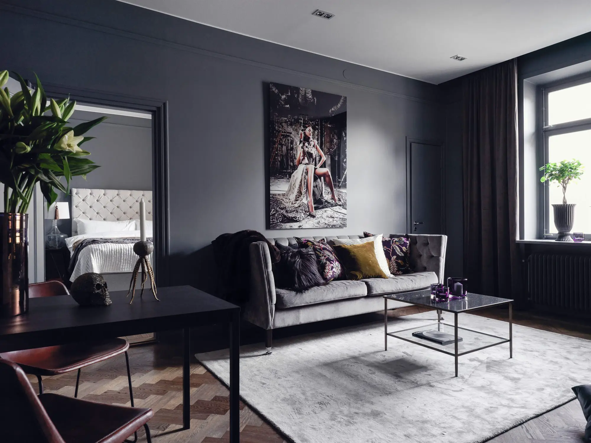 1895 年瑞典公寓的现代奢华-1